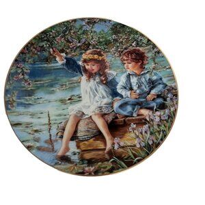 Reco Collector Plate “Patience” by Sandra Kuck 8" China Plate